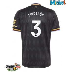 Aston Villa Victor Lindelof #3 Vieraspaita 2026-27 Lyhythihainen